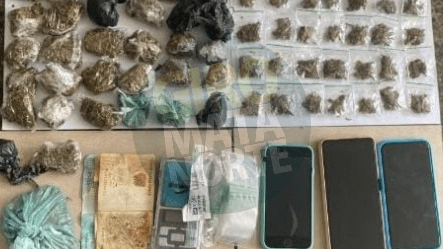 Polícia Militar apreende mais de 360 gramas de maconha e desarticula ponto de tráfico em Goiana