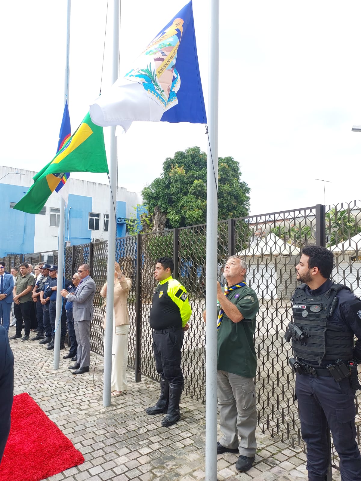 Goiana celebra Data Magna com hasteamento das bandeiras e apresentação da Banda Curica