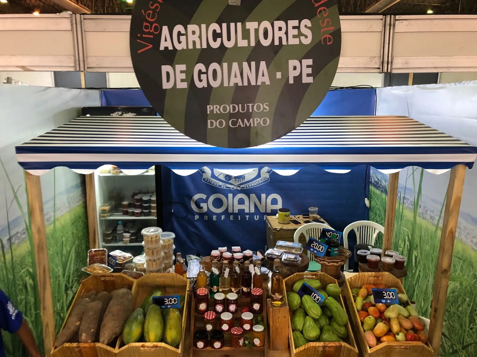 Goiana participa da Agrinordeste com produtos da agricultura familiar, artesanato e plantas ornamentais