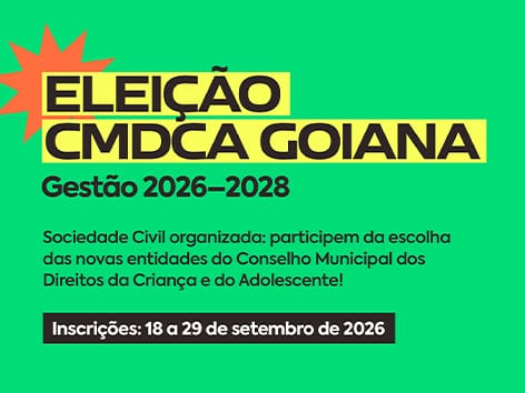 Goiana abre processo eleitoral para escolha de representantes da sociedade civil no CMDCA